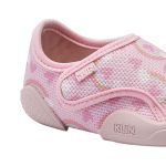 Tênis c/ velcro Infantil New Comfort Arco-íris Rosa - Klin