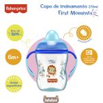 Copo de Treinamento First Moments Azul Twinkle 270ml (6m+) - Fisher Price