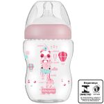 Mamadeira Anticólica First Moments Rosa 270ml (2m+) - Fisher Price