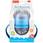 Copo de Transição First Moments 150ml Azul (4m+) - Fisher Price