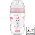 Mamadeira Anticólica First Moments Rosa 330ml (4m+) - Fisher Price