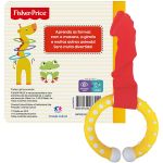 Livro e Mordedor Aprendendo as Formas (6m+) - Fisher Price