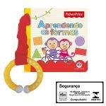 Livro e Mordedor Aprendendo as Formas (6m+) - Fisher Price