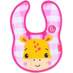 Kit Papinha Babador Anatômico com Fraldinha de Boca atoalhada Girafinha - Fisher Price