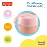 Porta Chupeta First Moments Rosa - Fisher Price