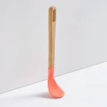 Colher de Treinamento com Cabo Longo Bam N’ Boo Rosa (6m+) - Fisher Price