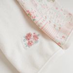 Kit com 2 toalhinhas de boca atoalhadas Patchwork - Mini & Co.