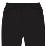 Calça em molecotton Preto Pati Nicki - Up Baby
