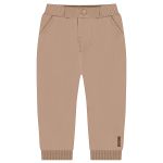 Calça em molecotton Caqui Brush - Up Baby