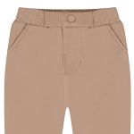 Calça em molecotton Caqui Brush - Up Baby