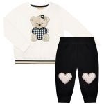 Blusão c/ Calça em moletom Ursa - Milon