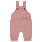 Jardineira c/ Body longo em cotton Love You - TMX