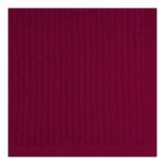 Manta em tricot Trançado Vinho - Mini & Co.
