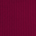 Manta em tricot Trançado Vinho - Mini & Co.
