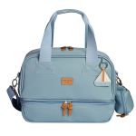 Mala com rodinhas + Bolsa Anne + Bolsa Térmica Vicky Barquinhos Lisa - Masterbag