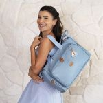 Mala com rodinhas + Bolsa Anne + Bolsa Térmica Vicky Barquinhos Lisa - Masterbag