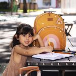 Mochila + Lancheira Térmica + Kit 2 Necessaires + Saquinho Organizador Kids Arco-Íris Boho - Masterbag Kids