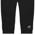 Calça (mijão) c/ pé reversível em suedine Preta - Up Baby