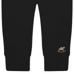 Calça (mijão) c/ pé reversível em suedine Preta - Up Baby