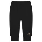 Calça (mijão) c/ pé reversível em suedine Preta - Up Baby