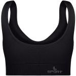 Top Feminino com Bojo Removível Basic Preto - Lupo
