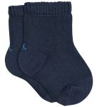 Tripack: 3 Meias Soquete Cinza Azul Marinho - Lupo