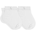Kit 2 Meias Soquete Branco - Lupo