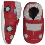 Tênis em couro Eco Fusca Vermelho - Babo Uabu