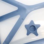 Banheira Dobrável e Portátil Smart Azul 70L (0m+) - Clingo