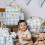 Mochila Maternidade Urban Bear Xadrez - Masterbag