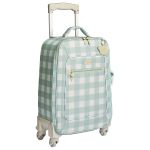 Mala com rodinhas + Bolsa Everyday + Bolsa Térmica Vicky Bear Xadrez - Masterbag