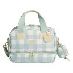 Mala com rodinhas + Bolsa Everyday + Bolsa Térmica Vicky Bear Xadrez - Masterbag