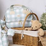 Mala com rodinhas + Bolsa Everyday + Bolsa Térmica Vicky Bear Xadrez - Masterbag
