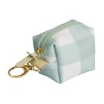 Mala com rodinhas + Bolsa Everyday + Frasqueira Térmica Emy Margaridas Menta - Masterbag