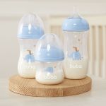 Mamadeira Anticólica Easy Flow Nuvem 120ml (0m+) - Buba