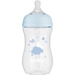 Mamadeira Anticólica Easy Flow Nuvem Azul 270ml (2m+) - Buba