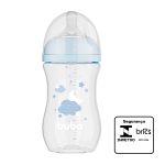 Mamadeira Anticólica Easy Flow Nuvem Azul 270ml (2m+) - Buba