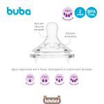 Bico para Mamadeira Easy Flow Fluxo 4 2un (6m+) - Buba