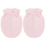 Kit 4 luvas em malha Branca/Marfim/Rosa - Roana