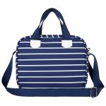 Bolsa + Frasqueira Térmica + 3 Saquinhos Belize Marinho - Just Baby