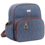 Mochila Maternidade para bebê Chicago Jeans - Just Baby