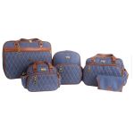 Mochila Maternidade para bebê Chicago Jeans - Just Baby