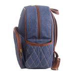 Mala com rodinhas + Mochila + Porta Carteira de Vacinação Chicago Jeans - Just Baby