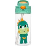 Kit Escolar: Lancheira Térmica + Lunchbox + Garrafinha BubaZoo Dino (3a+) - Buba