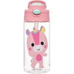 Kit Escolar: Lancheira Térmica + Lunchbox + Garrafinha BubaZoo Unicórnio (3a+) - Buba