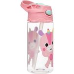 Kit Escolar: Lancheira Térmica + Lunchbox + Garrafinha BubaZoo Unicórnio (3a+) - Buba