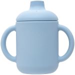 Copo de Transição em Silicone com Alça Azul 120ml (6m+) - Buba