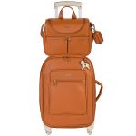 Mala com rodinhas + Bolsa Nina Cavalinhos Liso - Masterbag