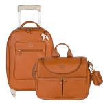 Mala com rodinhas + Bolsa Nina Cavalinhos Liso - Masterbag