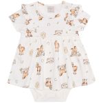 Body Vestido babadinhos em algodão egípcio Cavalinhos - Mini & Co.